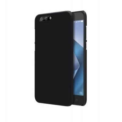 Capa protetora preta de silicone para telemóvel