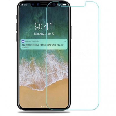Smartphone com vidro temperado transparente para proteção de ecrã