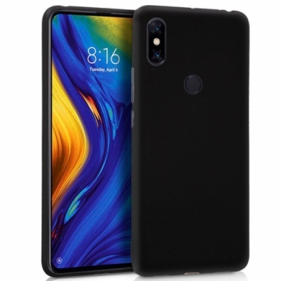 Smartphone com capa preta ecrã a cores mostra horas 8:16 e data Tuesday, April 6