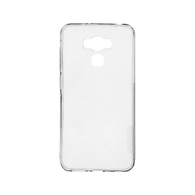 Capa transparente para smartphone em fundo branco