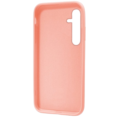 Capa para smartphone coral com recortes para botões e câmera