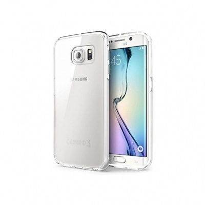 Capas transparentes para telemóvel Samsung com smartphone branco