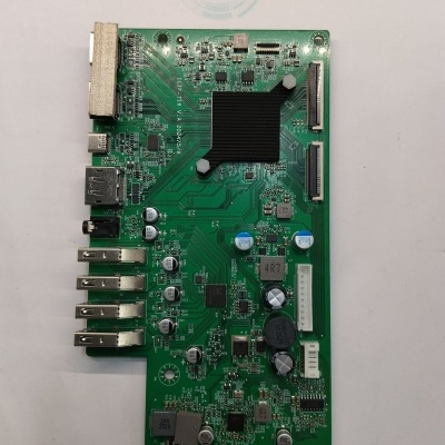Placa eletrônica verde com componentes e conectores variados sobre fundo branco com logótipo WILTEC STORE