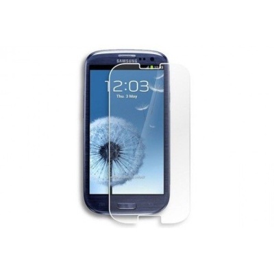 Smartphone Samsung com protetor de ecrã transparente