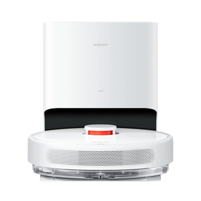 Robot aspirador e mop Xiaomi branco com base de carregamento