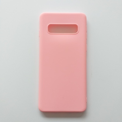 Capa rosa para smartphone com recorte horizontal para a câmara