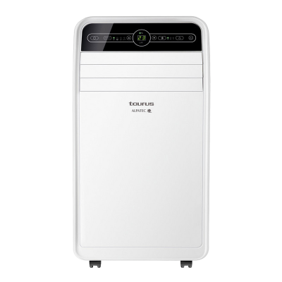 Aparelho portátil branco com painel digital e marca taurus ALPATEC