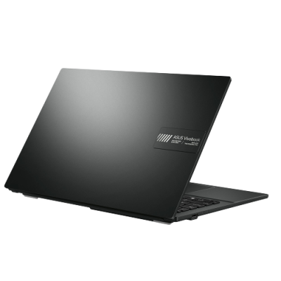 Portátil preto Asus VivoBook com etiqueta Intel