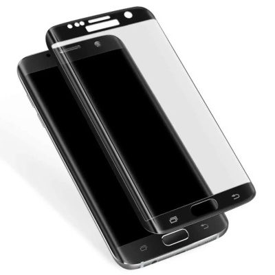 Telemóvel preto com película protetora transparente