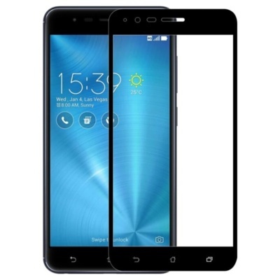 Smartphone preto com ecrã digital e protetor de ecrã