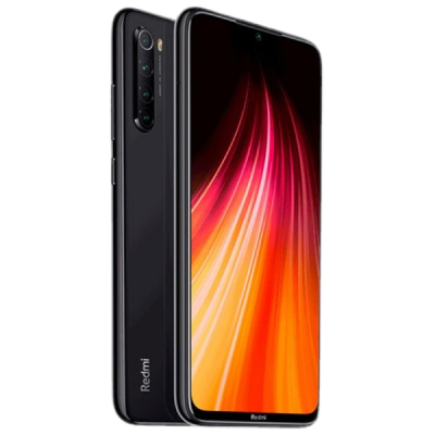 Smartphone Redmi preto com ecrã grande e múltiplas câmaras traseiras