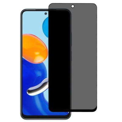 Smartphone com ecrã colorido e protetor de ecrã escuro