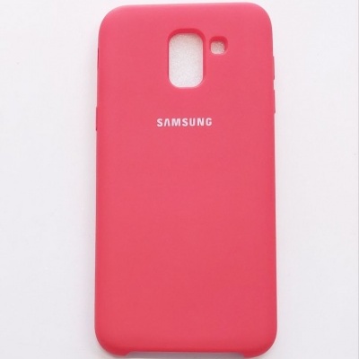 Capa vermelha para smartphone Samsung com recorte para câmara