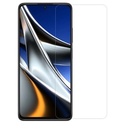 Smartphone com película protetora transparente para ecrã