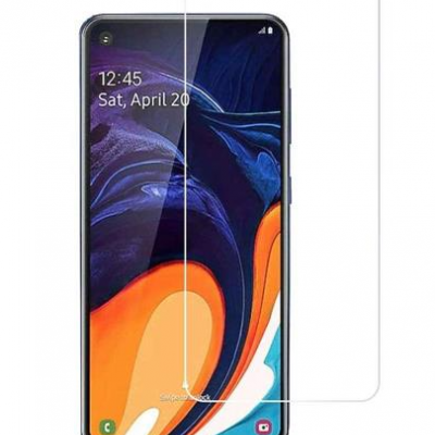 Telemóvel com protetor de ecrã transparente sobreposto