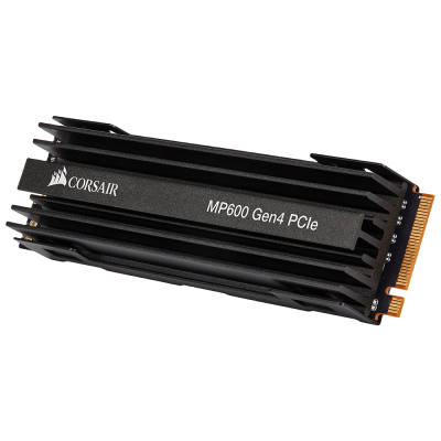 SSD Corsair MP600 Gen4 PCIe com dissipador de calor preto