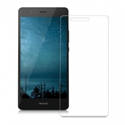 Smartphone Huawei preto com película protetora transparente