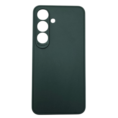 Capa preta para telemóvel com recortes para três câmaras e texto '3Dcameras'