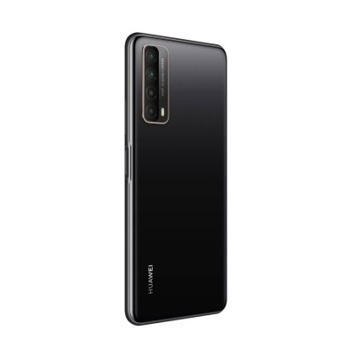 Smartphone Huawei preto com câmera tripla