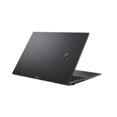 Computador portátil ASUS Zenbook preto mate com logótipo prateado