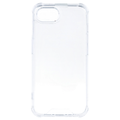 Capa de telemóvel transparente com cantos reforçados