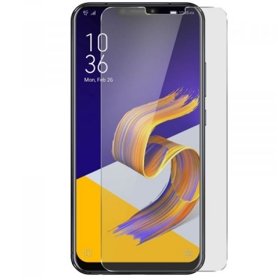 Smartphone com ecrã colorido e vidro protetor transparente