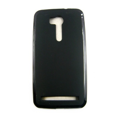 Capa preta para smartphone com recortes visíveis