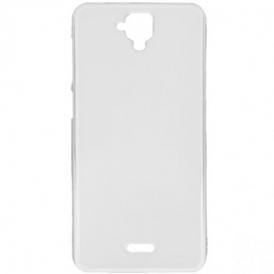 Capa protetora transparente para smartphone em material plástico flexível