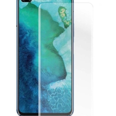 Smartphone com película protetora transparente