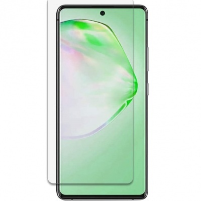 Protector de ecrã transparente para smartphone verde