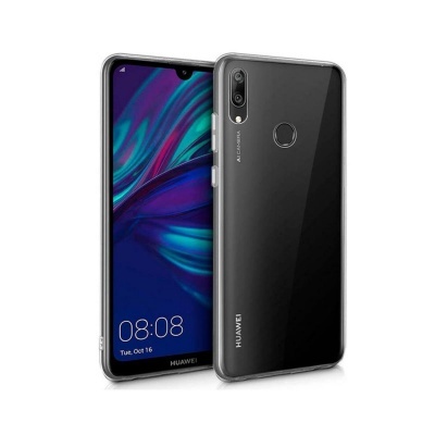 Smartphone Huawei preto com ecrã grande e câmara dupla