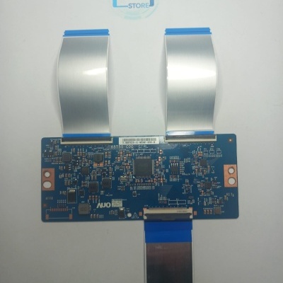 Placa de circuito azul com cabos flexíveis e logótipo WILTEC STORE