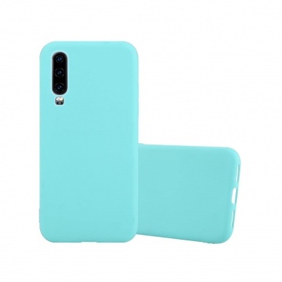 Capa protetora azul claro para smartphone em silicone