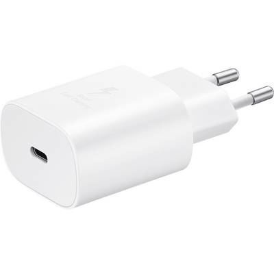 Carregador de parede branco USB-C com pinos europeus