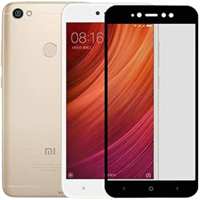 Telefone móvel Xiaomi dourado com protector de ecrã preto
