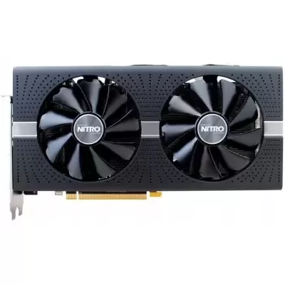 Placa gráfica preto com dois ventiladores SAPPHIRE NITRO