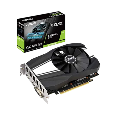Placa gráfica ASUS PHOENIX GeForce GTX 1660 SUPER com ventoinha e caixa