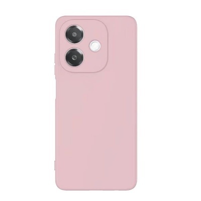 Smartphone com capa rosa e duas câmaras traseiras