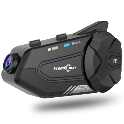 Dispositivo FreedConn Pro preto com lentes e botões