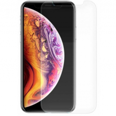 Telemóvel com ecrã colorido e película protetora transparente