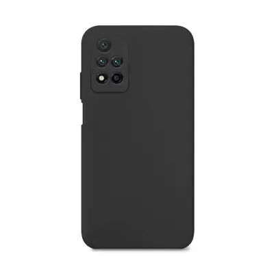 Capa preta para smartphone com recorte para cinco lentes de câmara