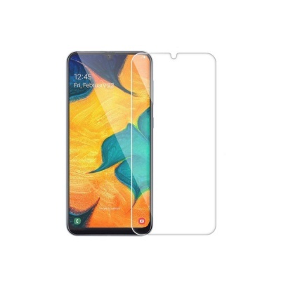 Telemóvel com película protetora transparente de vidro temperado