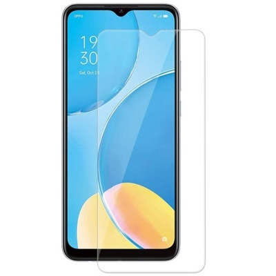 Smartphone OPPO com película protetora transparente no ecrã