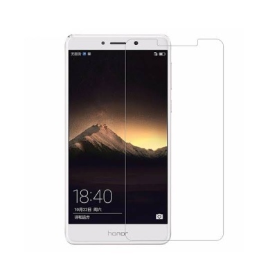 Smartphone Honor branco com protetor de ecrã transparente ao lado