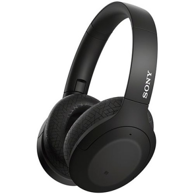 Auriculares sem fios Sony pretos com design circum-auricular