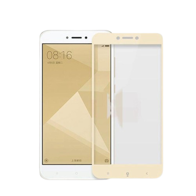 Smartphone branco com película protetora bege translúcida