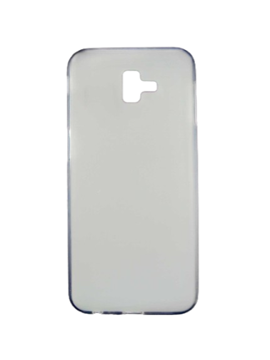 Capa protetora branca para telemóvel com recorte para câmara