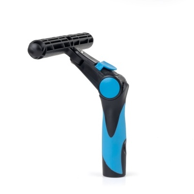 Raspa e limpador de gelo para carros preta e azul