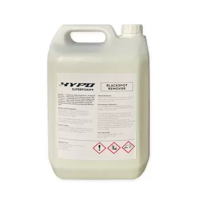 Recipiente branco de produto de limpeza Hypo Superfoam+ Blackspot Remover