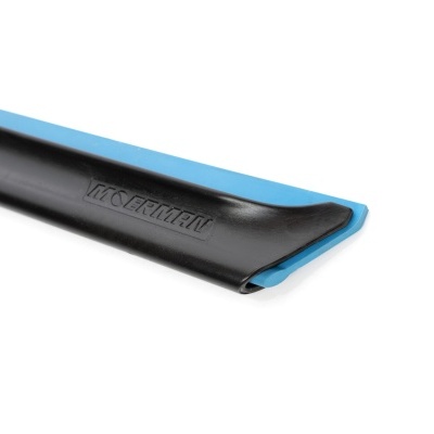 Espátula para pintura preta e azul com texto gravado